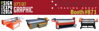 Paradigm Imaging Group and SID Signs at ISA International Sign Expo 2016