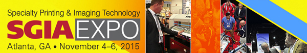 Paradigm Imaging Group will be at the SGIA Expo 2015 in Atlanta