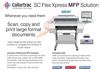 Paradigm Imaging Group Announces the New Colortrac SC Flex Xpress MFP Systems