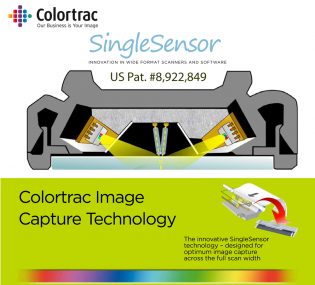 Paradigm Imaging Group announces the US Patent Issuance for the Colortrac SingleSensor