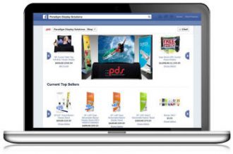 Paradigm Display Solutions Launches Facebook eCommerce Store
