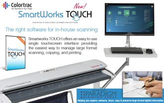 Paradigm Imaging Group Announces the New Colortrac SmartWorks TOUCH Software