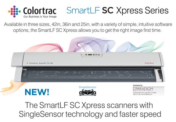 Paradigm Imaging Group Announces the New Colortrac SC Xpress Series Scanners