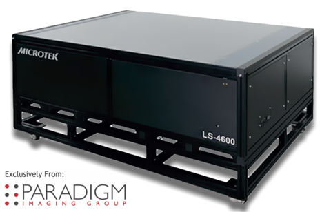 PARADIGM TO INTRODUCE THE NEW MICROTEK LS-4600 33” X 47” SCANNER! THE MOST AFFORDABLE A0 FLATBED SCANNER IN IT’S CLASS.